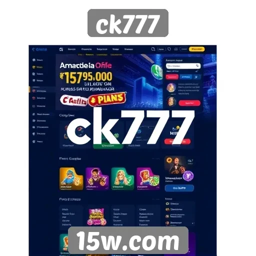 Experiência de navegação no site ck777 avaliada